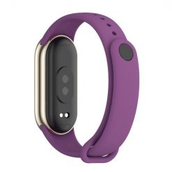 Kryty na mobil | Remienok Solid Wristband tmavofialový pre Xiaomi Smart Band 8 | Kryty na mobil