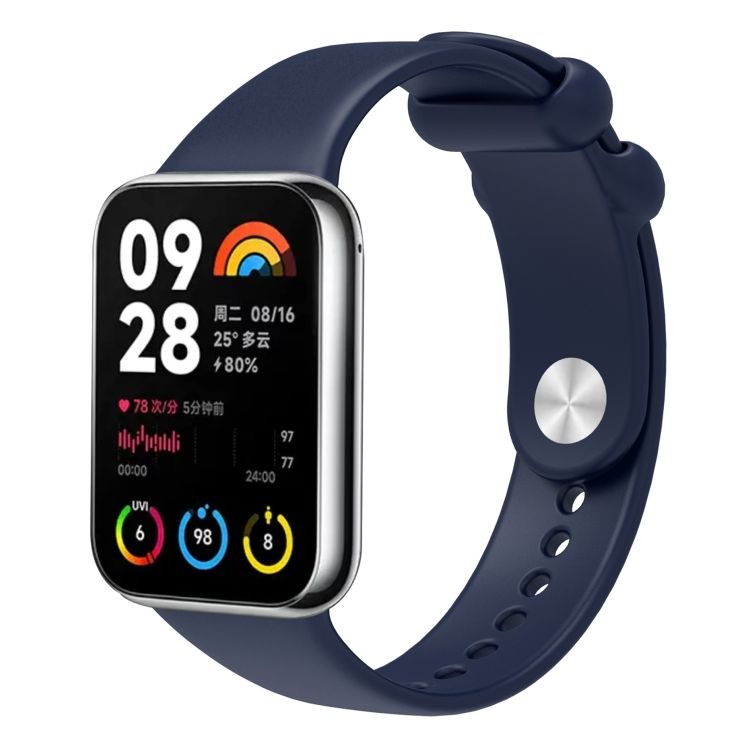 Remienok Solid Wristband tmavomodrý pre Xiaomi Smart Band 8 Pro / Smart Band 9 Pro | Kryty na mobil Kryty na mobil | Remienok Solid Wristband tmavomodrý pre Xiaomi Smart Band 8 Pro / Smart Band 9 Pro | Kryty na mobil