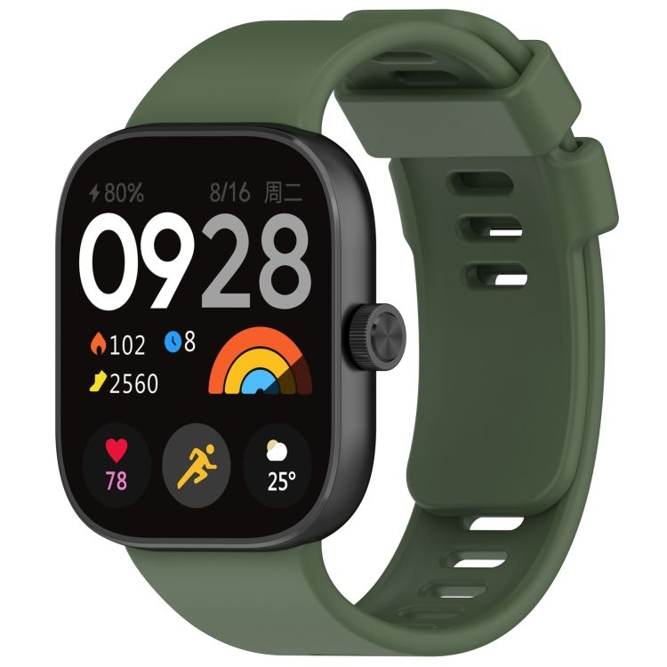Remienok Solid Wristband zelený pre Xiaomi Redmi Watch 4 | Kryty na mobil Kryty na mobil | Remienok Solid Wristband zelený pre Xiaomi Redmi Watch 4 | Kryty na mobil