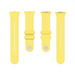 Kryty na mobil | Remienok Solid Wristband žltý pre Xiaomi Smart Band 8 Pro / Smart Band 9 Pro | Kryty na mobil