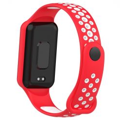 Kryty na mobil | Remienok Sport Wristband červeno-biely pre Xiaomi Smart Band 8 Active | Kryty na mobil
