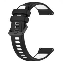 Kryty na mobil | Remienok Sport Wristband čierno-biely pre Samsung Galaxy Watch 6 Classic (43mm / 47mm) a Watch 6 (40mm / 44mm) | Kryty na mobil