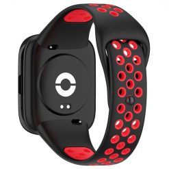 Remienok Sport Wristband čierno-červený pre Xiaomi Redmi Watch 3 Active | Kryty na mobil Kryty na mobil | Remienok Sport Wristband čierno-červený pre Xiaomi Redmi Watch 3 Active | Kryty na mobil