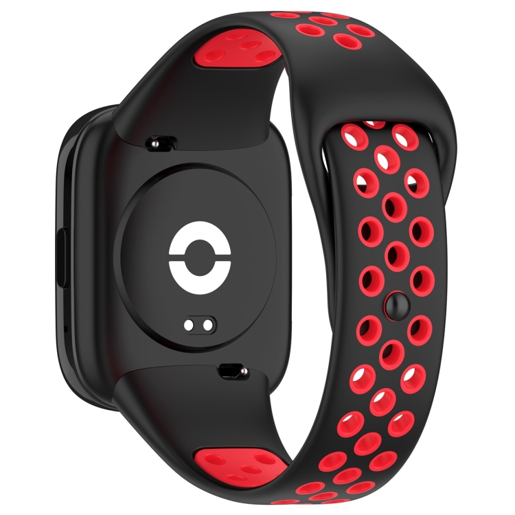 Remienok Sport Wristband čierno-červený pre Xiaomi Redmi Watch 3 Active | Kryty na mobil Kryty na mobil | Remienok Sport Wristband čierno-červený pre Xiaomi Redmi Watch 3 Active | Kryty na mobil