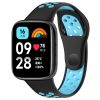 Remienok Sport Wristband čierno-zelený pre Xiaomi Redmi Watch 3 Active | Kryty na mobil Kryty na mobil | Remienok Sport Wristband čierno-zelený pre Xiaomi Redmi Watch 3 Active | Kryty na mobil