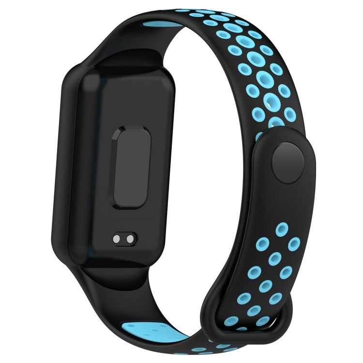 Remienok Sport Wristband čierno-modrý pre Xiaomi Smart Band 8 Active | Kryty na mobil Kryty na mobil | Remienok Sport Wristband čierno-modrý pre Xiaomi Smart Band 8 Active | Kryty na mobil