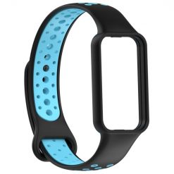Remienok Sport Wristband čierno-modrý pre Xiaomi Smart Band 8 Active | Kryty na mobil Kryty na mobil | Remienok Sport Wristband čierno-modrý pre Xiaomi Smart Band 8 Active | Kryty na mobil