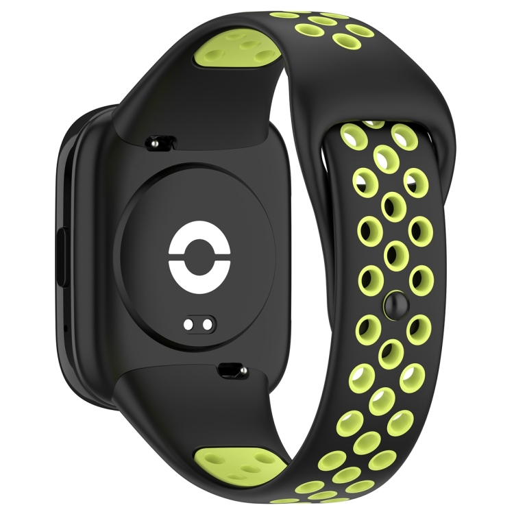 Remienok Sport Wristband čierno-zelený pre Xiaomi Redmi Watch 3 Active | Kryty na mobil Kryty na mobil | Remienok Sport Wristband čierno-zelený pre Xiaomi Redmi Watch 3 Active | Kryty na mobil