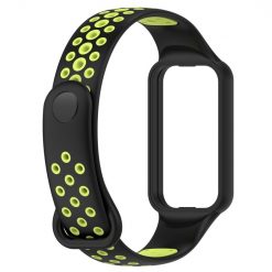 Remienok Sport Wristband čierno-zelený pre Xiaomi Smart Band 8 Active | Kryty na mobil Kryty na mobil | Remienok Sport Wristband čierno-zelený pre Xiaomi Smart Band 8 Active | Kryty na mobil
