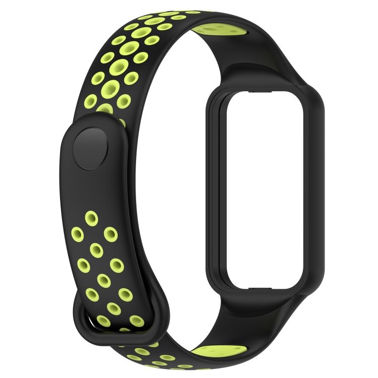 Remienok Sport Wristband čierno-zelený pre Xiaomi Smart Band 8 Active | Kryty na mobil Kryty na mobil | Remienok Sport Wristband čierno-zelený pre Xiaomi Smart Band 8 Active | Kryty na mobil