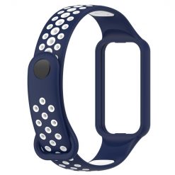 Remienok Sport Wristband modro-biely pre Xiaomi Smart Band 8 Active | Kryty na mobil Kryty na mobil | Remienok Sport Wristband modro-biely pre Xiaomi Smart Band 8 Active | Kryty na mobil