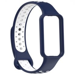 Remienok Sport Wristband modro-biely pre Xiaomi Smart Band 8 Active | Kryty na mobil Kryty na mobil | Remienok Sport Wristband modro-biely pre Xiaomi Smart Band 8 Active | Kryty na mobil