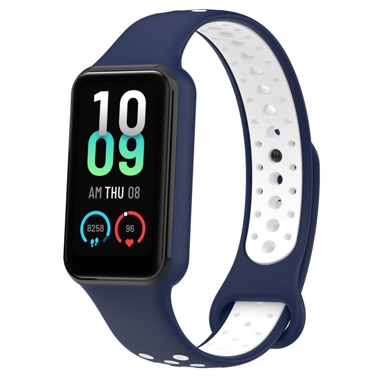 Remienok Sport Wristband modro-biely pre Xiaomi Smart Band 8 Active | Kryty na mobil Kryty na mobil | Remienok Sport Wristband modro-biely pre Xiaomi Smart Band 8 Active | Kryty na mobil