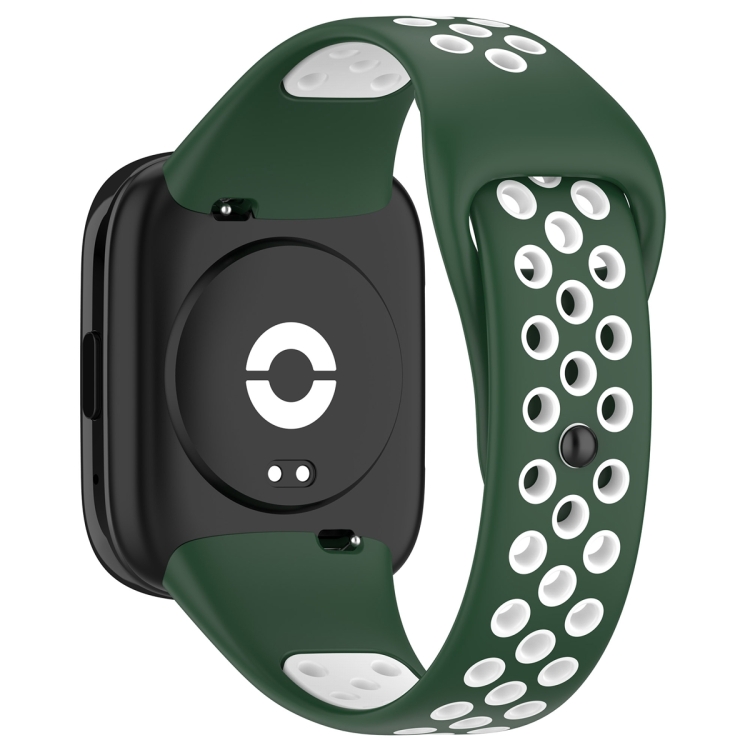 Remienok Sport Wristband zeleno-biely pre Xiaomi Redmi Watch 3 Active | Kryty na mobil Kryty na mobil | Remienok Sport Wristband zeleno-biely pre Xiaomi Redmi Watch 3 Active | Kryty na mobil