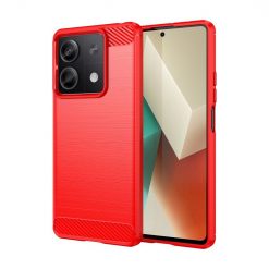 Zadný kryt Carbon červený – Xiaomi Redmi Note 13 5G