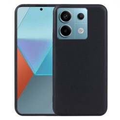 Kryty na mobil | Zadný kryt Soft Matt čierny – Xiaomi Redmi Note 13 Pro (4G) | Kryty na mobil