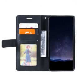 Knižkové puzdro Rhombus čierne – Xiaomi 14 | Kryty na mobil Kryty na mobil | Knižkové puzdro Rhombus čierne – Xiaomi 14 | Kryty na mobil