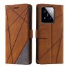 Kryty na mobil | Knižkové puzdro Rhombus zelené – Xiaomi 14 | Kryty na mobil