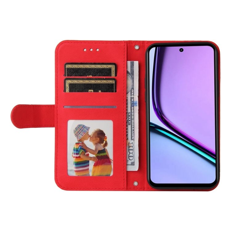 Knižkové puzdro Skin Feel case červené – Realme C67 4G | Kryty na mobil Kryty na mobil | Knižkové puzdro Skin Feel case červené – Realme C67 4G | Kryty na mobil