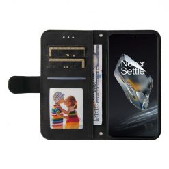 Knižkové puzdro Skin Feel case čierne – OnePlus 12R | Kryty na mobil Kryty na mobil | Knižkové puzdro Skin Feel case čierne – OnePlus 12R | Kryty na mobil