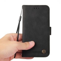 Knižkové puzdro Skin Feel case čierne – OnePlus 12R | Kryty na mobil Kryty na mobil | Knižkové puzdro Skin Feel case čierne – OnePlus 12R | Kryty na mobil