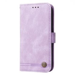 Kryty na mobil | Knižkové puzdro Skin Feel case fialové – Realme C67 4G | Kryty na mobil
