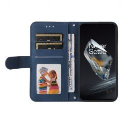 Knižkové puzdro Skin Feel case modré – OnePlus 12R | Kryty na mobil Kryty na mobil | Knižkové puzdro Skin Feel case modré – OnePlus 12R | Kryty na mobil