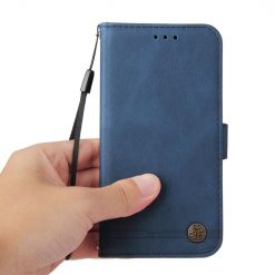 Knižkové puzdro Skin Feel case modré – OnePlus 12R | Kryty na mobil Kryty na mobil | Knižkové puzdro Skin Feel case modré – OnePlus 12R | Kryty na mobil