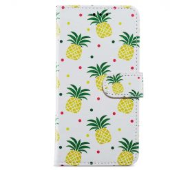 Knižkové puzdro Trendy Cross case Ananás – Samsung Galaxy A55 5G