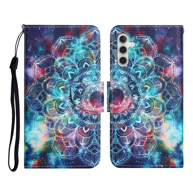 Knižkové puzdro Trendy Cross case Hviezdna mandala – Samsung Galaxy A55 5G | Kryty na mobil Kryty na mobil | Knižkové puzdro Trendy Cross case Hviezdna mandala – Samsung Galaxy A55 5G | Kryty na mobil