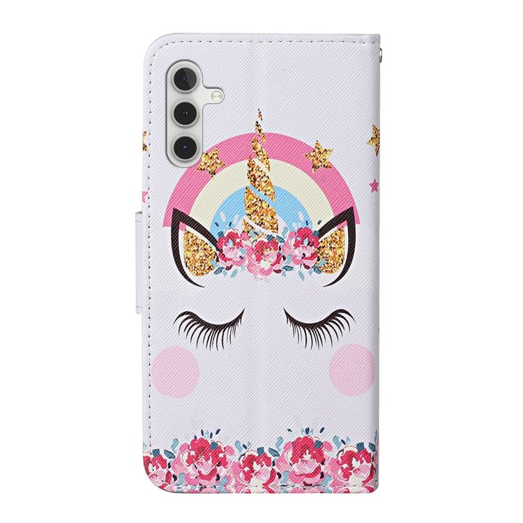 Knižkové puzdro Trendy Cross case Jednorožec – Samsung Galaxy A55 5G | Kryty na mobil Kryty na mobil | Knižkové puzdro Trendy Cross case Jednorožec – Samsung Galaxy A55 5G | Kryty na mobil