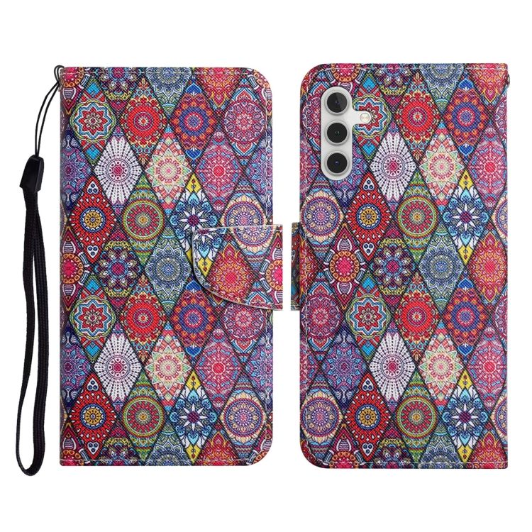 Knižkové puzdro Trendy Cross case Kaleidoskop – Samsung Galaxy A55 5G | Kryty na mobil Kryty na mobil | Knižkové puzdro Trendy Cross case Kaleidoskop – Samsung Galaxy A55 5G | Kryty na mobil