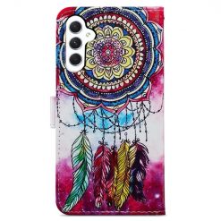 Kryty na mobil | Knižkové puzdro Trendy Cross case Lapač snov – Samsung Galaxy A55 5G | Kryty na mobil