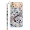 Kryty na mobil | Knižkové puzdro Trendy Cross case Mačka – Samsung Galaxy A55 5G | Kryty na mobil