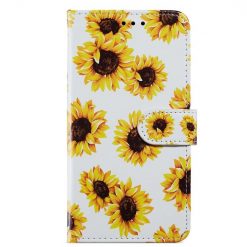 Knižkové puzdro Trendy Cross case Slnečnica – Samsung Galaxy A55 5G