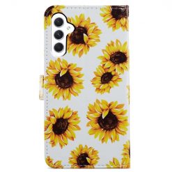 Kryty na mobil | Knižkové puzdro Trendy Cross case Slnečnica – Samsung Galaxy A55 5G | Kryty na mobil