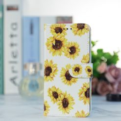 Kryty na mobil | Knižkové puzdro Trendy Cross case Slnečnica – Samsung Galaxy A55 5G | Kryty na mobil