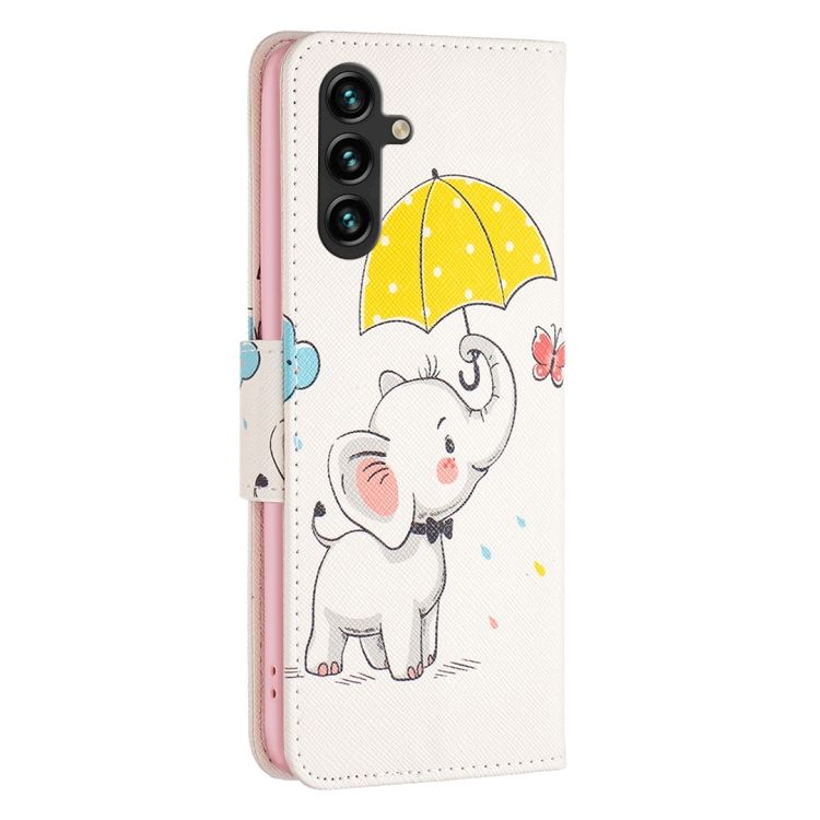 Knižkové puzdro Trendy Cross case Sloník – Samsung Galaxy A55 5G | Kryty na mobil Kryty na mobil | Knižkové puzdro Trendy Cross case Sloník – Samsung Galaxy A55 5G | Kryty na mobil