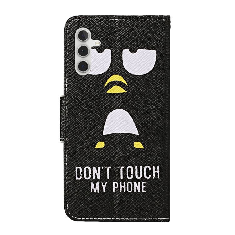 Knižkové puzdro Trendy Cross case Tučniak – Samsung Galaxy A55 5G | Kryty na mobil Kryty na mobil | Knižkové puzdro Trendy Cross case Tučniak – Samsung Galaxy A55 5G | Kryty na mobil