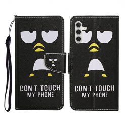 Knižkové puzdro Trendy Cross case Tučniak – Samsung Galaxy A55 5G | Kryty na mobil Kryty na mobil | Knižkové puzdro Trendy Cross case Tučniak – Samsung Galaxy A55 5G | Kryty na mobil