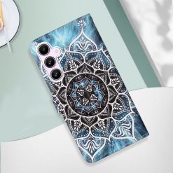 Kryty na mobil | Knižkové puzdro Trendy Cross case Undersea mandala – Samsung Galaxy A55 5G | Kryty na mobil