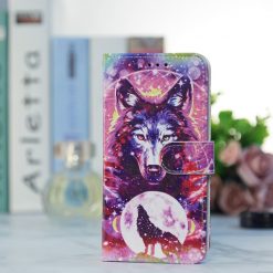 Knižkové puzdro Trendy Cross case Vlk a mesiac – Samsung Galaxy A55 5G | Kryty na mobil Kryty na mobil | Knižkové puzdro Trendy Cross case Vlk a mesiac – Samsung Galaxy A55 5G | Kryty na mobil