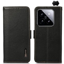 Kryty na mobil | Kožené puzdro Khazneh leather case čierne – Xiaomi 14 Ultra | Kryty na mobil