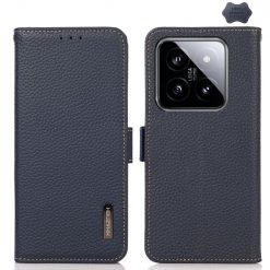 Kryty na mobil | Kožené puzdro Khazneh leather case modré – Xiaomi 14 Ultra | Kryty na mobil