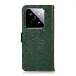 Kožené puzdro Khazneh leather case zelené – Xiaomi 14 Ultra | Kryty na mobil Kryty na mobil | Kožené puzdro Khazneh leather case zelené – Xiaomi 14 Ultra | Kryty na mobil