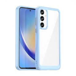 Kryty na mobil | Ochranný kryt Colorful Acrylic case modrý – Samsung Galaxy A35 5G | Kryty na mobil