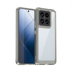 Kryty na mobil | Ochranný kryt Colorful Acrylic case transparentno-sivý – Xiaomi 14 | Kryty na mobil