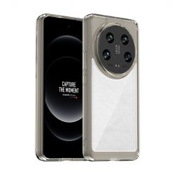 Ochranný kryt Colorful Acrylic case transparentno-sivý – Xiaomi 14 Ultra