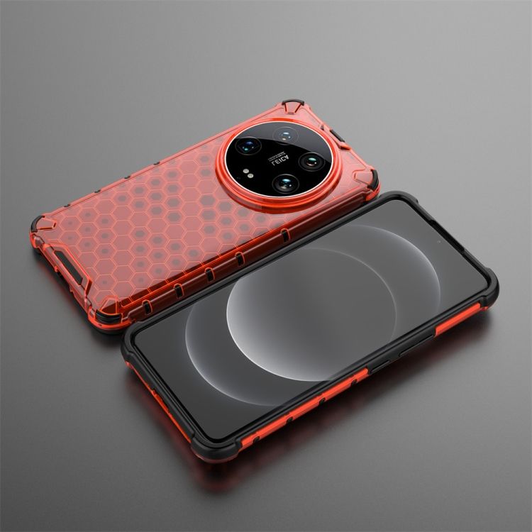 Odolný kryt Honeycomb Armor červený – Xiaomi 14 Ultra | Kryty na mobil Kryty na mobil | Odolný kryt Honeycomb Armor červený – Xiaomi 14 Ultra | Kryty na mobil