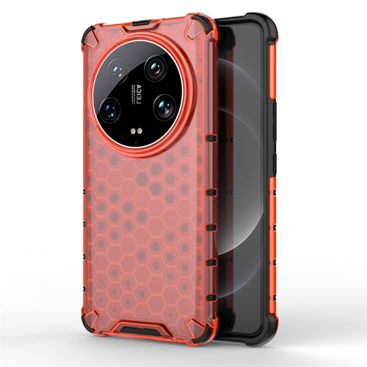 Odolný kryt Honeycomb Armor červený – Xiaomi 14 Ultra | Kryty na mobil Kryty na mobil | Odolný kryt Honeycomb Armor červený – Xiaomi 14 Ultra | Kryty na mobil